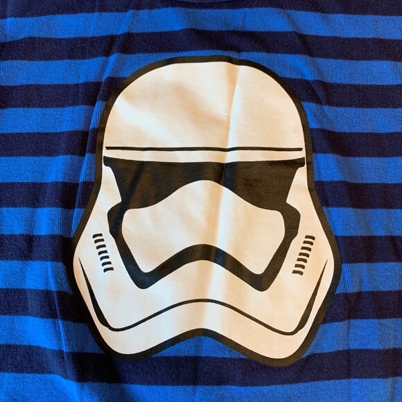 HANNA ANDERSSON StormTrooper Pajamas Boys 12 150cm Star Wars Cotton Long John PJ - Picture 3 of 7